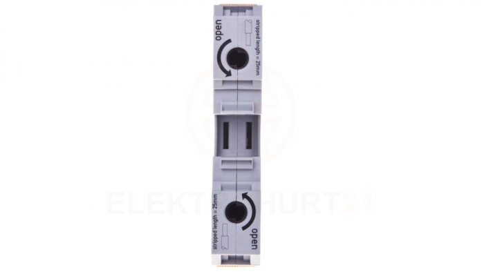 Złączka szynowa 2-przewodowa 35mm2 szara 285-135