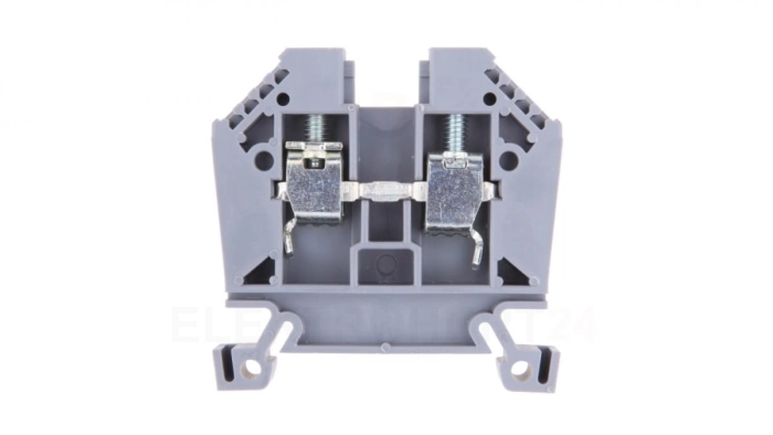 Złączka szynowa 2-przewodowa 10mm2 szara EURO 43402