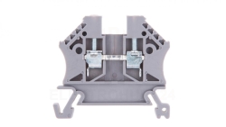Złączka szynowa 2-przewodowa 2,5mm2 szara EURO 43408