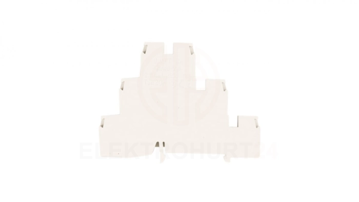 Złączka szynowa 3-piętrowa 2,5mm2 szara L/L/L ZUW 3-2.5 13204312