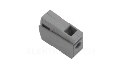 Szybkozłączka oświetleniowa 2x 1-2,5mm2 jasnoszara 224-101 /opak.100szt./