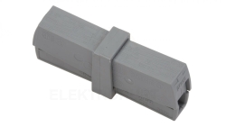 Złączka 2x 0,5-2,5mm2 jasnoszara 224-201 /50szt./