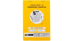 Znaki samoprzylepne ZS D20/UZK E04ZP-0203040420
