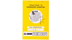 Znaki samoprzylepne ZS D20/L1 E04ZP-02030402700