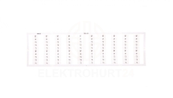 Oznaczniki WMB 10x L1 L2 L3 N PE 793-472 /5szt./