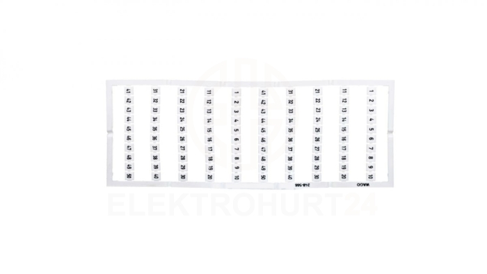 Oznaczniki MINI-WSB 2x 1-50 żółta 248-566 /5szt./