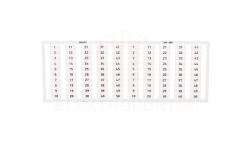 Ramka z oznacznikami 2x 1-50 209-666 /5szt./
