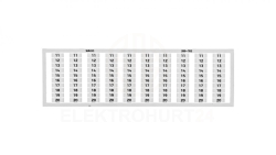 Ramka z oznacznikami 10x 11-20 209-703 /5szt./