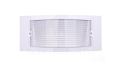 Plafoniera 1x 60W E27 IIkl. 220-240V IP54 TURK DL-60 IP54 biala 7025