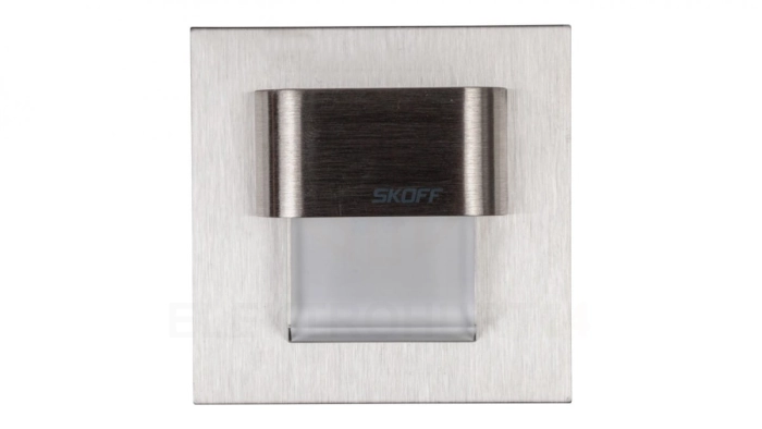 Oprawa LED 0.4W 10V IP20 TANGO MINI szlif ciepło biała 02-01-02-01-0220
