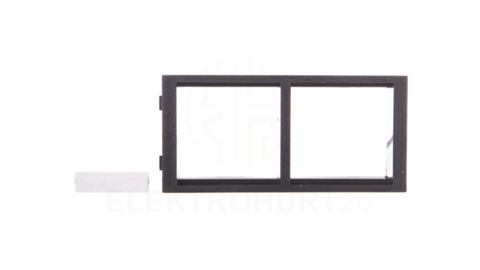 Simon Connect Ramka CIMA podwójna 2xK45 pozioma szary grafit S66/14