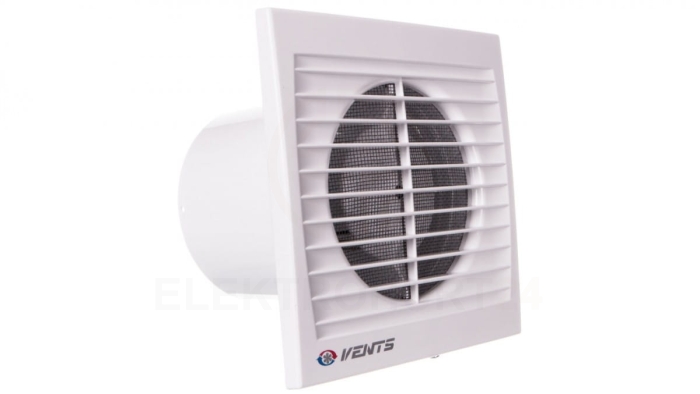 Wentylator domowy fi 100 230V 5,6 78m3/h 34dB ścienny standard (STYL S) 100S