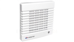 Wentylator domowy fi 100 230V 18W 98m3/h 34dB 50Hz ścienny, automatyczna żaluzja POLO AZ 100MA