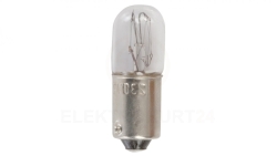 Żarówka sygnalizacyjna 2W BA9s 230V żółta BA9S230V