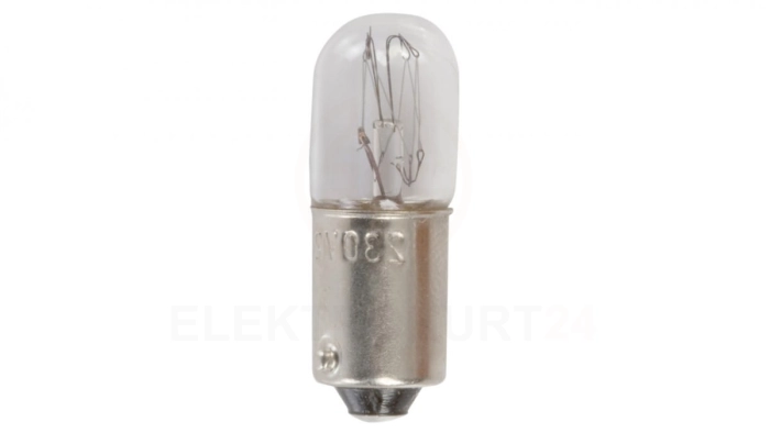 Żarówka sygnalizacyjna 2W BA9s 230V żółta BA9S230V