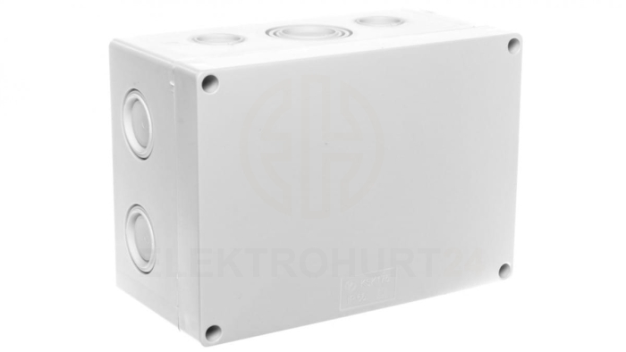 Puszka elektroinstalacyjna natynkowa 176x126x90mm tworzywo IP66 KSK 175 KA