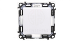 VALENA LIFE Łącznik jednobiegunowy IP44 biały 752151