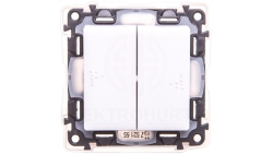 VALENA LIFE Łącznik świecznikowy IP44 biały 752155