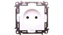 VALENA LIFE Gniazdo pojedyncze b/u biały 753116