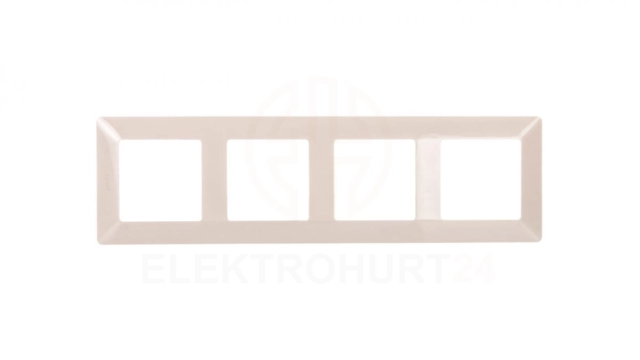 VALENA LIFE Ramka poczwórna kremowa 754044