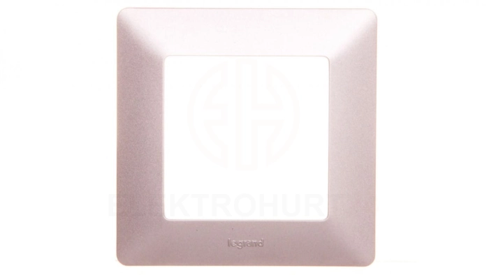 VALENA LIFE Ramka pojedyncza aluminium 754131