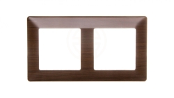 VALENA LIFE Ramka podwójna wenge 754172