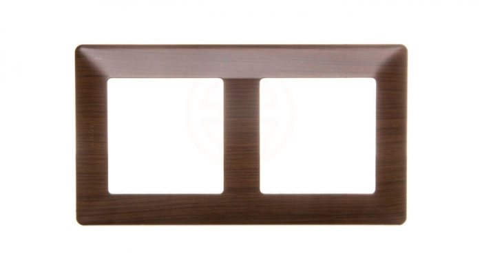 VALENA LIFE Ramka podwójna wenge 754172