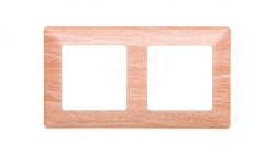 VALENA LIFE Ramka podwójna dąb 754182