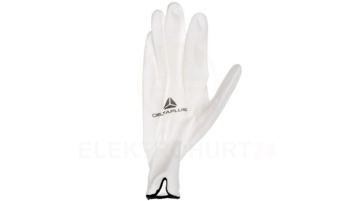 Rękawice High Tech do prac precyzyjnych białe rozmiar 9 VE702P09