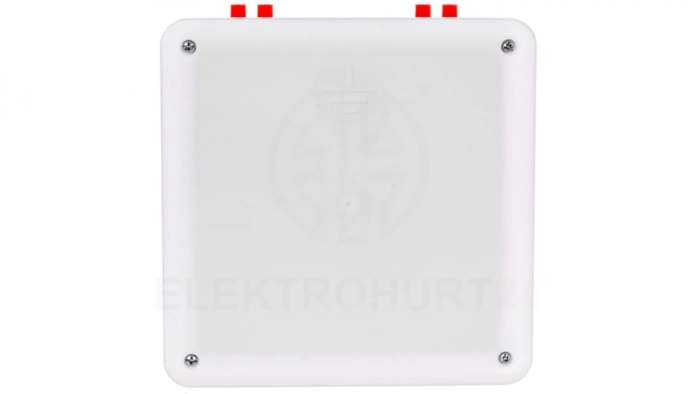 Install-Box Puszka podtynkowa instalacyjna 208x208x84mm IP40 czerwona 0266-00