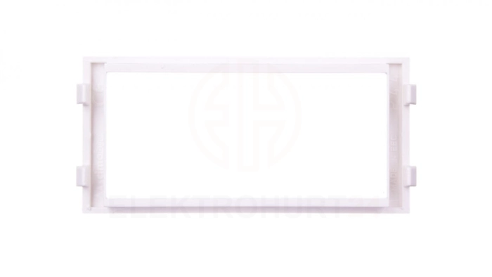 Simon Connect Ramka CIMA pojedyncza 2xK45 pionowa czysta biel S44/9