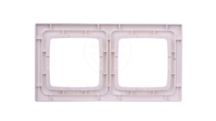 KARO Ramka podwójna ecru perłowy R-2S/42