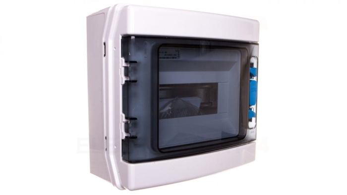 Szafka modułowa 1x8 natynkowa odporność UV IP65 IKA-1/8-ST-UV 174189