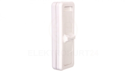 Wyłącznik suwakowy przelotowy lub końcowy 1-torowy 2,5A/250V biały WS-1P/2,5A BIAŁY