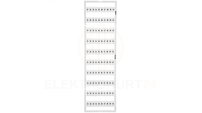 Oznaczniki WMB 10x 31-40 793-505 /5szt./