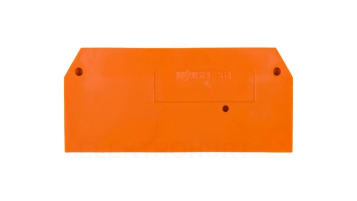 Ścianka końcowa pomarańczowa 281-329 /25 szt./