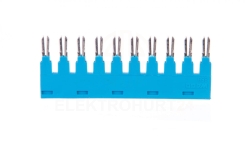 Mostek grzebieniowy 10-torowy niebieski 859-410/000-006 /25szt./