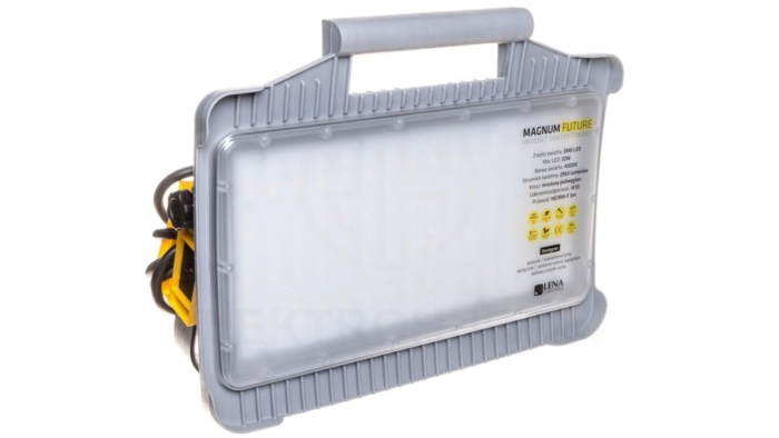 Lampa robocza / Projektor roboczy MAGNUM FUTURE LED 32W 4300lm 4000K z gniazdami + wyłącznik 247040