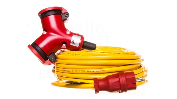 Przedłużacz zwijany 20m N07V3V3-F 3x1,5 2xGS 9AX5Z09123