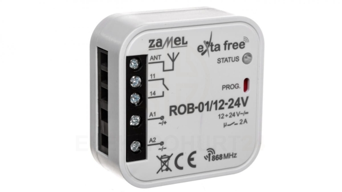 Radiowy odbiornik bramowy ROB-01/12-24V EXF10000039