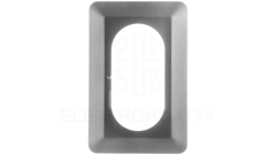 Osłona ściany podwójna srebrna OSX-220 srebrna YNS10000041