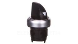 Napęd przełącznika 2 położeniowy 0-1 czarny z samopowrotem LPCS121