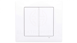 Radiowy nadajnik klawiszowy 4-kanałowy biały RNK-04/W EXF10000085