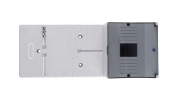 Tablica licznikowa 380x152mm 1F szara TLR-1F 10.2A