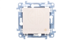 Simon 10 Łącznik krzyżowy 10AX IP20 kremowy CW7.01/41