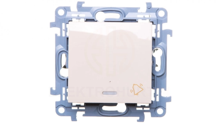 Simon 10 Przycisk /dzwonek/ z podświetleniem LED kremowy CD1L.01/41