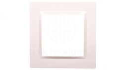 Simon 10 Ramka pojedyncza kremowa CR1/41