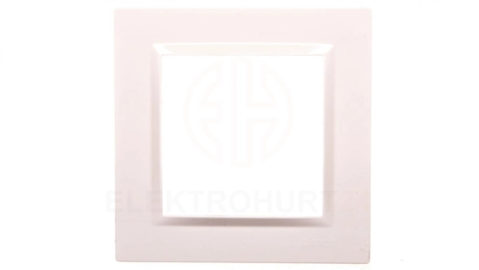 Simon 10 Ramka pojedyncza kremowa CR1/41