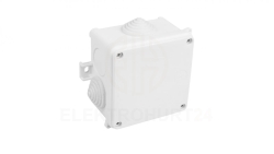 Puszka n/t hermetyczna pusta 88x88x55mm IP55 biała odporna na UV N80x80 35110206