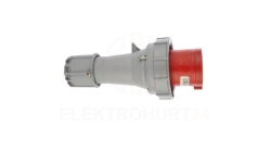 Wtyczka przenośna 63A 5P 400V czerwona IP67 POWER TWIST 035-6